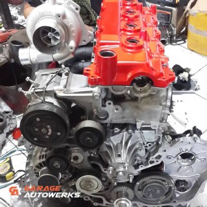 Fortuner 2KD-FTV stage 3 engine rebuilt with IHI RHF55V Garage Autowerks Hybrid turbo