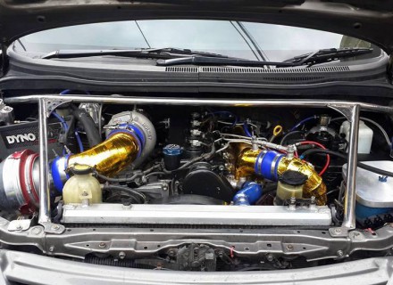 Our Toyota Innova project car installed HX32 Turbo