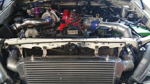 Toyota Fortuner 2KD-FTV with IHI F55V Garage Autowerks Hybrid turbo, Ecushop Monstermax KD, fully rebuilt engine
